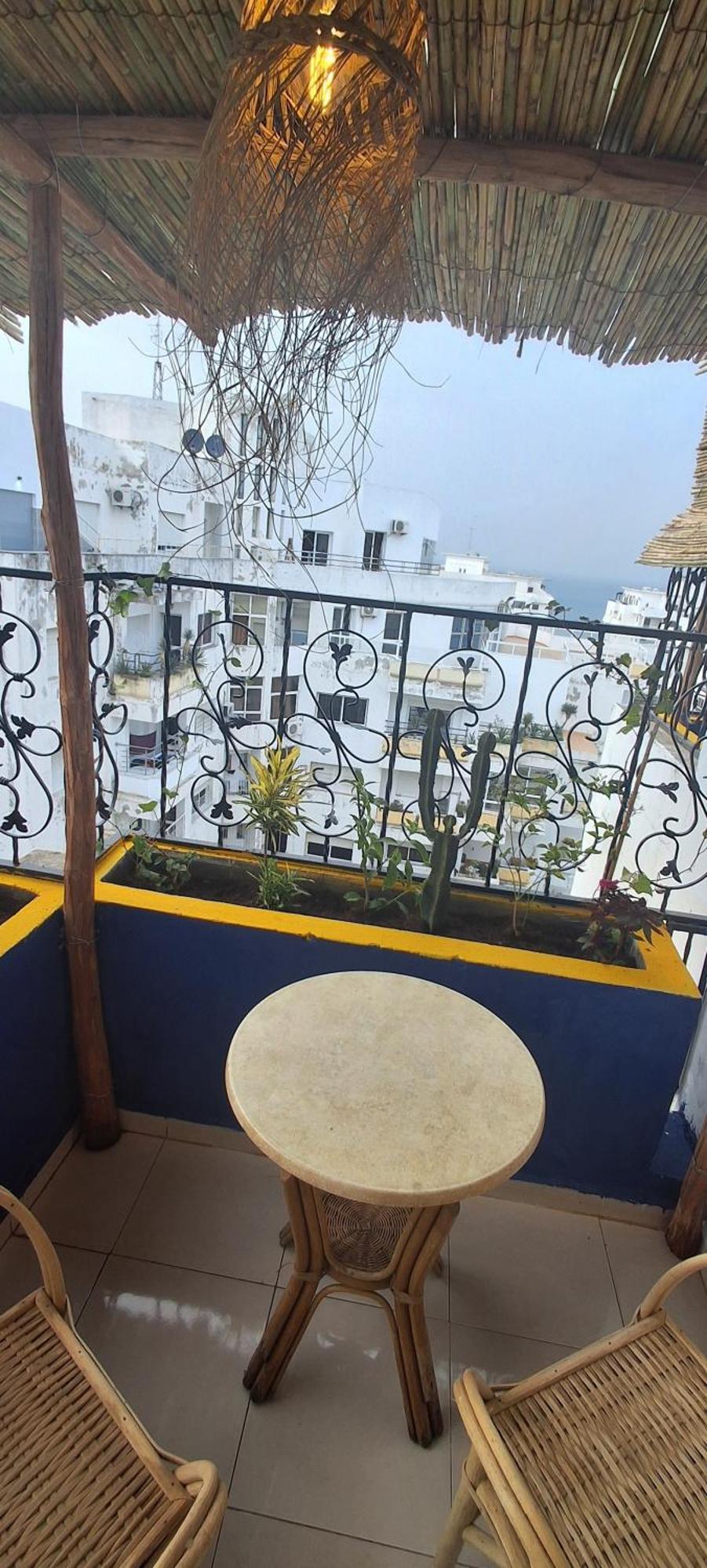 Cozy Flat With Sea View Apartment Tanger Luaran gambar